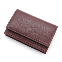 Leather Mens Card Wallet Front Pocket Wallet Small Slim Wallets Change Wallet for Men - iwalletsmen