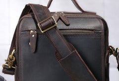 VINTAGE LEATHER MENS Camera Bag Small Cool SHOULDER BAG HANDBAG FOR MEN - iwalletsmen