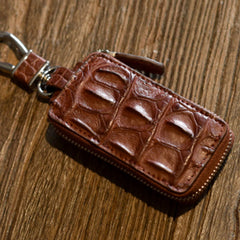 Handmade Leather Mens Cool Car Key Wallet Car Key Holder Car Key Case for Men