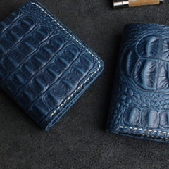 Handmade Leather Floral Mens Cool Slim Leather Wallet Men billfold Wallets Bifold for Men