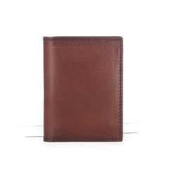 Leather Mens Front Pocket Wallet Small Card Wallet Change Wallets for Men - iwalletsmen