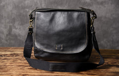 Genuine Leather Mens Cool Shoulder Bag Messenger Bag Chest Bag Bike Bag Cycling Bag for men