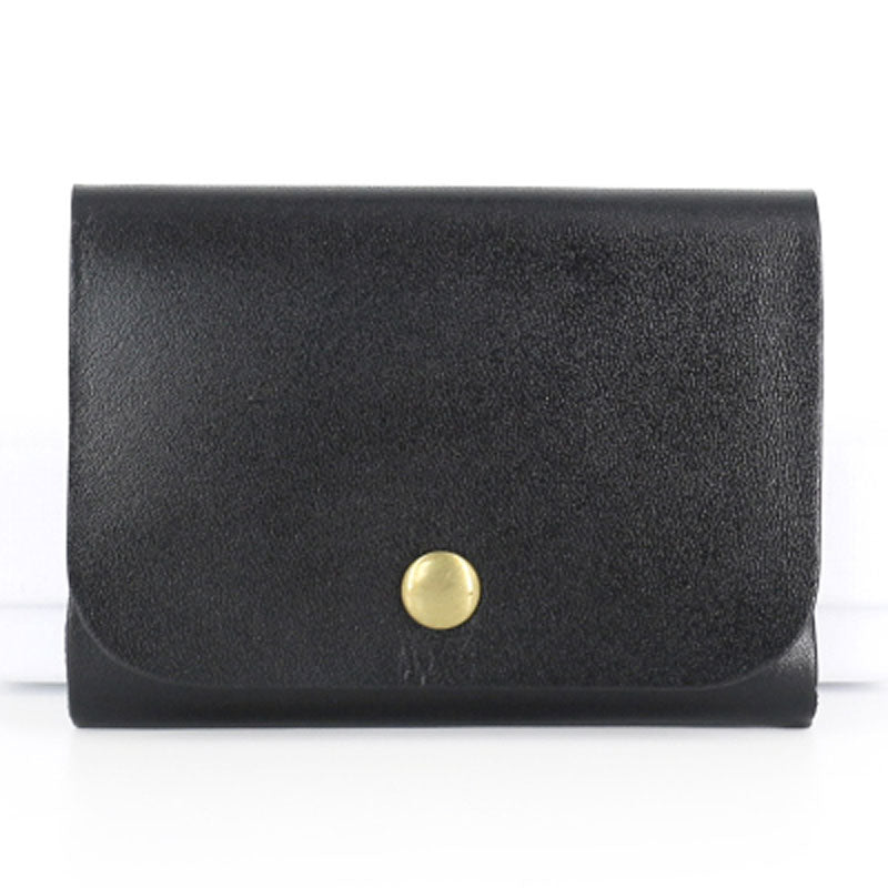 Leather Mens Front Pocket Wallet Small Wallets Card Wallet Change Wallet for Men - iwalletsmen