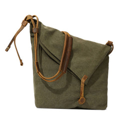 Mens Canvas Rustic Courier Bag Side Bag Messenger Bag Camera Shoulder Bag for Men - iwalletsmen