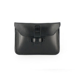 Handmade Leather Mens Front Pocket Wallet Card Wallets Small Change Wallets for Men - iwalletsmen