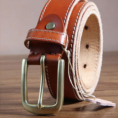 Genuine Leather Punk Rock Biker Trucker Mens Belt Men Black Coffee Belt for Men