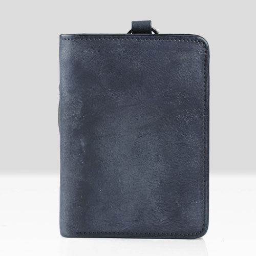 Handmade Leather Mens Chain Biker Wallet Cool Leather Wallet Trifold billfold Wallets - iwalletsmen