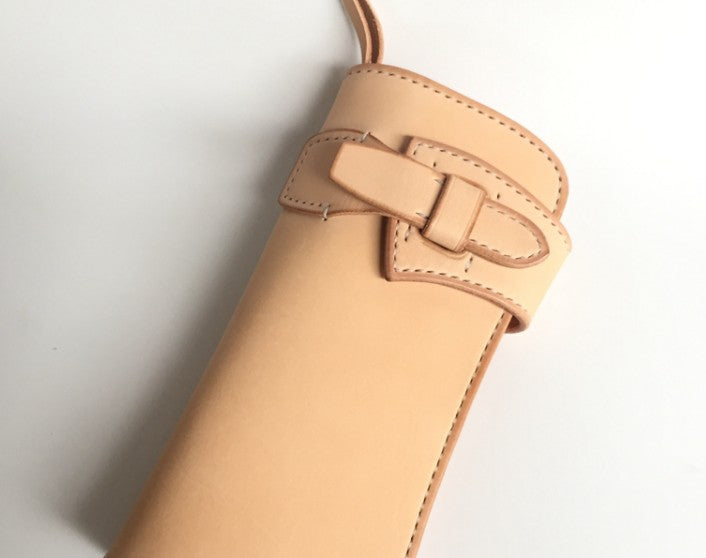 Handmade Leather Biker Wallet Mens Cool Chain Wallet Trucker Wallet with Chain