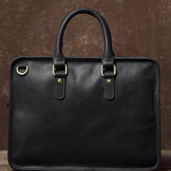 black leather briefcase briefcase leather laptop Vintage leather briefcases for men 