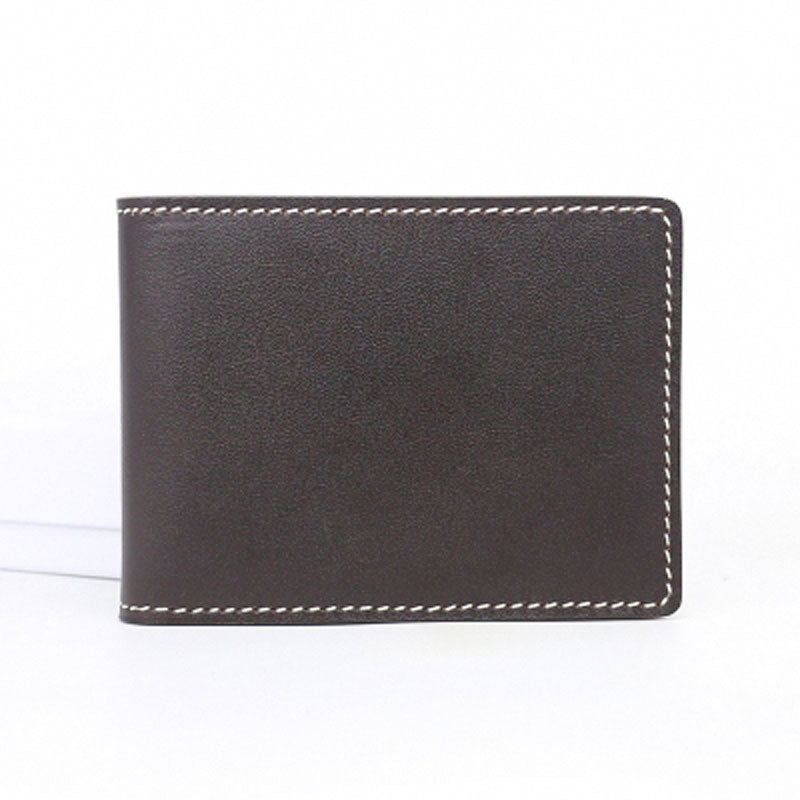 Leather Mens Slim license Wallet Card Wallets Slim Wallet Front Pocket Wallet for Men - iwalletsmen