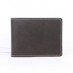 Leather Mens Slim license Wallet Card Wallets Slim Wallet Front Pocket Wallet for Men - iwalletsmen