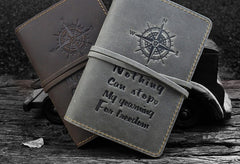 Handmade Leather Mens Cool billfold Wallet Passport Card Holder Small Card Slim Wallets for Men
