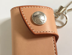 Handmade Leather Mens Cool Key Wallet Car Key Holder KeyChain Wallet for Men