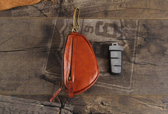 Genuine Leather Mens Cool Key Wallet Car Key Change Coin Holder Car Key Case for Men