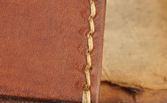 wallet and credit card holder Brown Leather Wallet for Credit Cards Handmade Leather Card Wallets Mens Leather Card Wallet