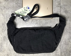 Leather Men Fanny Pack Small Waist Bag Hip Pack Belt Bag Bumbag for Men