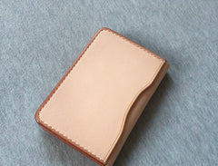 Handmade Leather Mens Cool Slim Leather Envelope Wallet Men Small Wallets Bifold for Men