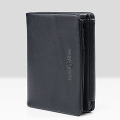 Handmade Mens Cool billfold Leather Wallet Men Small Wallets Trifold for Men - iwalletsmen