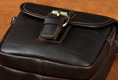 Cool Leather Belt Pouch Belt Bag Waist Bag Small Shoulder Bags For Men - iwalletsmen