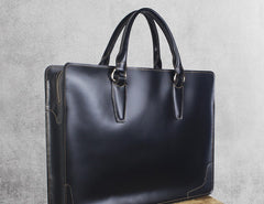 Handmade Leather Mens Cool Messenger Bag Briefcase Chest Bag Bike Bag Cycling Bag for men