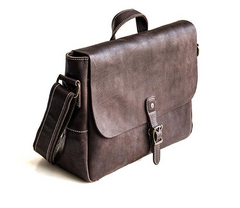 Genuine Leather Mens Messenger Bag Briefcase Laptop Bag Bike Bag Cycling Bag for men