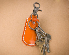 Handmade Leather Mens Cool Key Wallet Lighter Holder Pouch Key Holder for Men - iwalletsmen