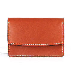 Cool Leather Mens Card Wallet Front Pocket Wallets Small Card Holders for Men - iwalletsmen