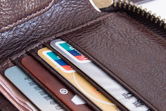 Genuine Leather Mens Cool billfold Leather Wallet Men Small Zipper Wallets Bifold for Men - iwalletsmen