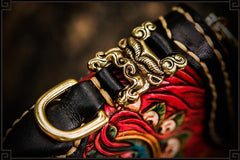 Handmade Leather Ucchusma Mens Chain Biker Wallet Cool Leather Wallet With Chain Wallets for Men