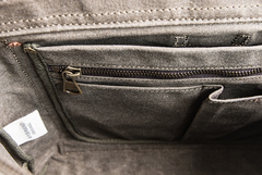 Canvas Mens Cool Small Messenger Bag iPad Bag Chest Bag Bike Bag Cycling Bag for men - iwalletsmen