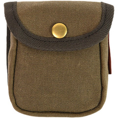 Army Green Canvas Mens Cigarette Case Pouch Waist Belt Pouch with Belt Loop for Men