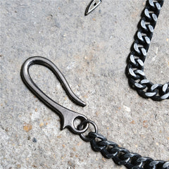 Badass Hip Hop Mens Skull Trousers Key Chain Punk Pants Chain Wallet Chain For Men - iwalletsmen
