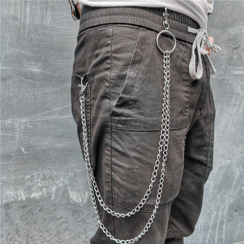 パンツ MIDAS Wallet Chain Double-waist jeans Badass_Metal_Mens_Double_Layer