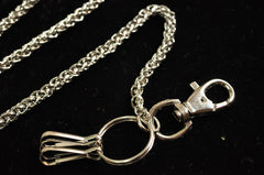 Cool Silver Punk Mens Key Chain Pants Chain Long Wallet Chain For Men - iwalletsmen