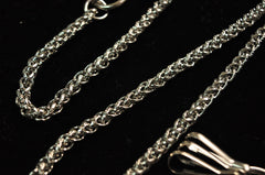Cool Silver Punk Mens Key Chain Pants Chain Long Wallet Chain For Men - iwalletsmen