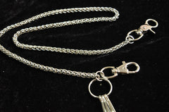 Cool Silver Punk Mens Key Chain Pants Chain Long Wallet Chain For Men - iwalletsmen
