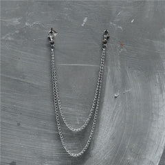 Badass Punk Mens WOmens Double Pants Chain Jeans Chain Jean Chain Wallet CHain For Men - iwalletsmen