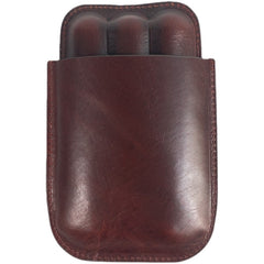 Best Coffee Leather Mens 1pc Cigar Case Top 1pc Leather Cigar Case for Men