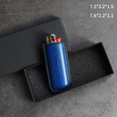 Best Blue Leather Cigarette Case Leather Cigarette Pack Case With Leather Lighter Covers For Men