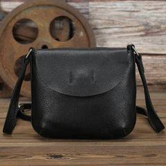 LEATHER MEN'S Small Side bag Brown Side Bag Mini MESSENGER BAG Courier Bag FOR MEN - iwalletsmen
