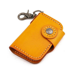 Handmade Leather Key Case Key Wallet Men's Key Holders Car Key Holder Card Holder For Men - iwalletsmen