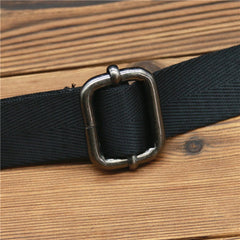 Black Leather Pouch for Belt Cell Phone Holster Mens Belt Pouches Waist Bags Mini Side Bag For Men
