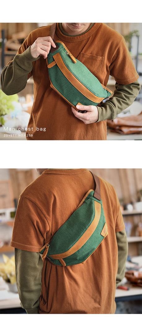 Men chest clearance fanny pack