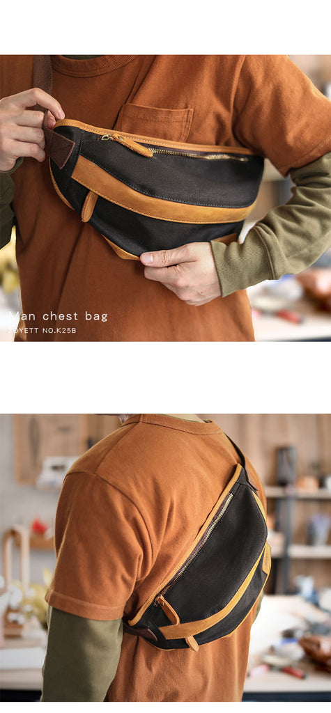 Men chest fanny pack clearance
