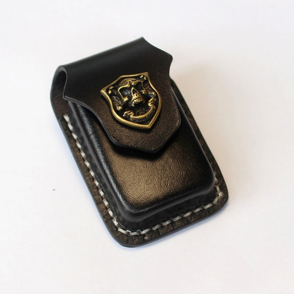 car key case holder Handmade Leather Key Fob Pouch Covers For Key Fobs with Belt Loop/Belt Clip