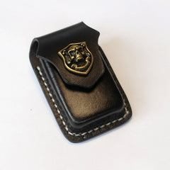 car key case cover​ Handmade Leather Key Fob Pouch Covers For Key Fobs with Belt Loop/Belt Clip