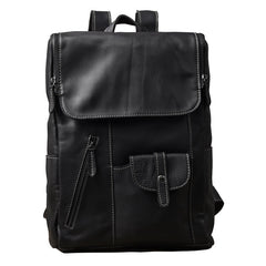Black Leather Mens 14