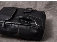 Black Leather Mens 14