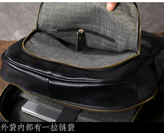 Black Leather Mens 15