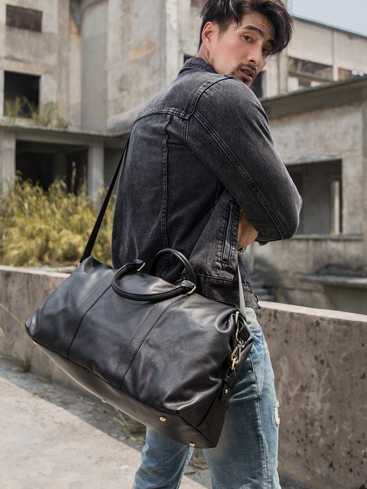 Leather mens luggage shop